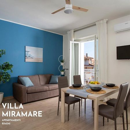 Appartamenti Villa Miramare 里米尼 外观 照片